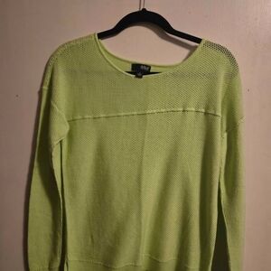 a.n.a Light Green Crew Neck Sweater